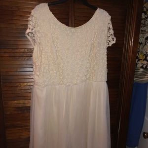 Lightly worn, Lace/Mesh Dress!
